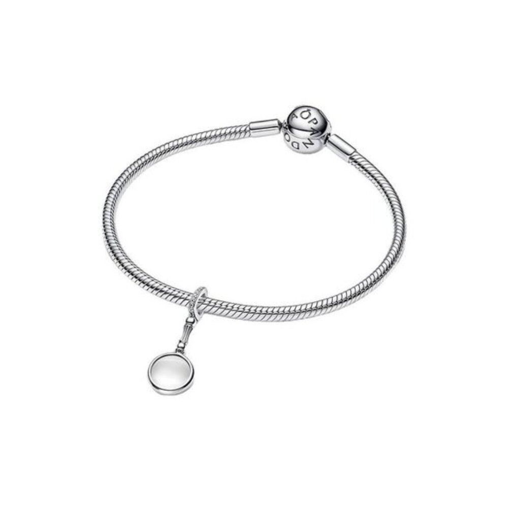 Pandora Moments Silver Cz Dangle Charm